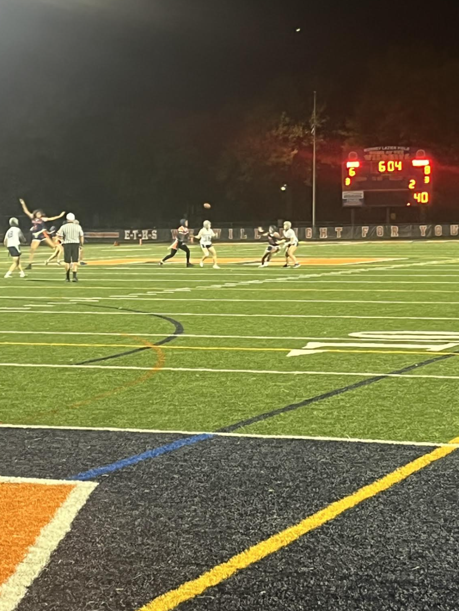 Clutch pick six gives girls flag football its second win over New Trier this season