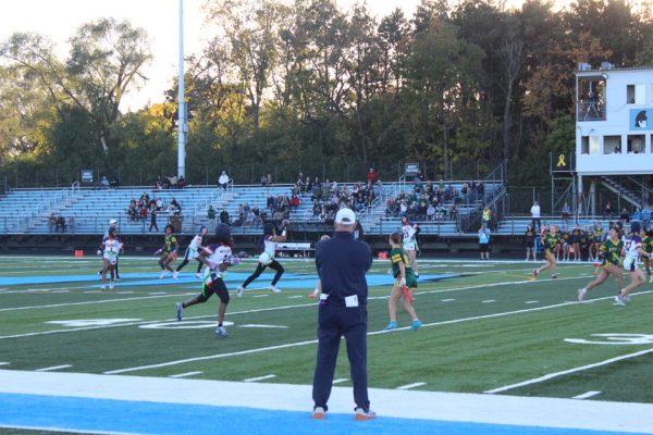 Flag football fall to Palatine in historic matchup