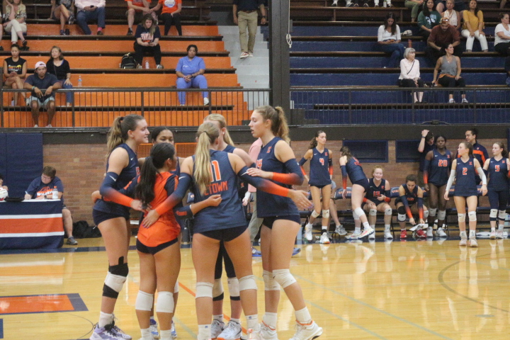 Volleyball come up empty-handed in three sets, as the Hawks takeover Beardsley