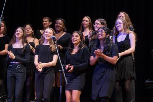 The ETHS vocal ensemble.